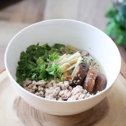 ข้าวต้มหมูหลุมสับ