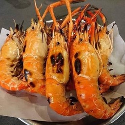 กุ้งเผาเฉาก๊วย