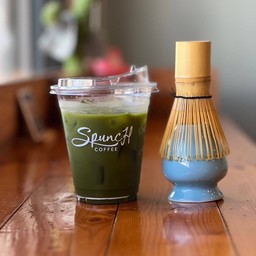 มัทฉะน้ำมะพร้าว