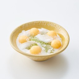 สาคูแคนตาลูปกะทิ