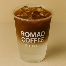 อเมริกาโน่เย็นน้ำมะพร้าว