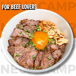 ข้าวผัดโคตรเทพเนื้อแดดทอด 🐮☀️