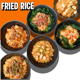 📍ข้าวผัดคลุกไฟ (เลือกซอสได้)