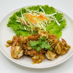 กุ้งทอดกระเทียม