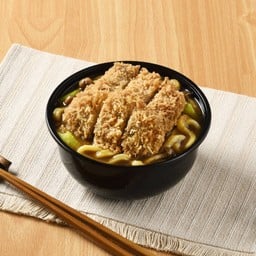 อุด้งไก่ทอดแกงกะหรี่นาเบะ