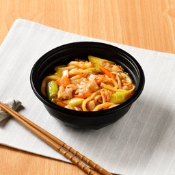 อุด้งผัดหมูซอสกิมจิ