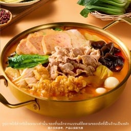 เซตหมาล่าทั่ง เนื้อวัวสไลซ์ เนื้อสัตว์ 6 รายการ + ผัก 5 รายการ