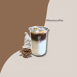 New! Iced Latte Soft Cream (กาแฟซอฟต์ครีมลาเต้)
