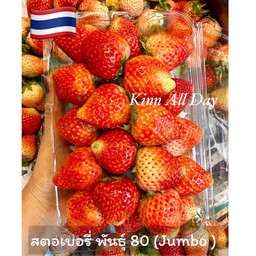 สตอเบอรรี่ พันธุ์ 80 (Jumbo 480g)