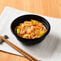 อุด้งผัดหมูซอสกิมจิ