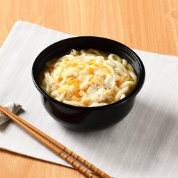 อุด้งร้อนในซุปไข่ (ถ้วยเล็ก)