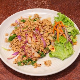 ลาบมาม่าหมูสับ