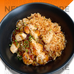 🐔ข้าวหน้าไก่แคมป์ไฟ (ซอสเทอริยากิโฮมเมด)