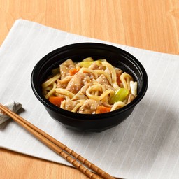 อุด้งผัดหมูซอสเมนซึยุ