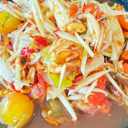 ส้มตำไทยรสเปรี้ยวหวาน