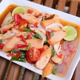 LM ยำไส้กรอกแซ่บ