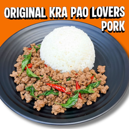 🇹🇭🐷 ข้าวกะเพราหมูสับโบราณ 🌶️🍃