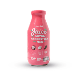 น้ำมังคุดผสมลิ้นจี่และมัลเบอร์รี