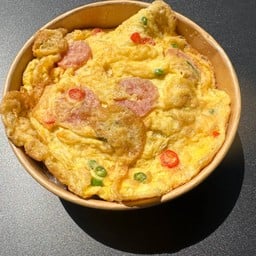 หมี่คลุกไก่ฉีก&มาม่าเกาหลี-MARI ลาดกระบัง