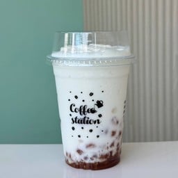 กรีกโยเกิร์ตปั่น +บุกน้ำผึ้ง