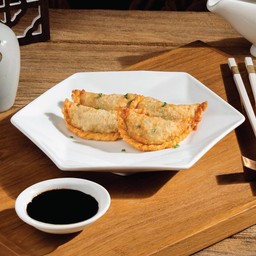 เกี๊ยวหมูกุยช่ายทอด