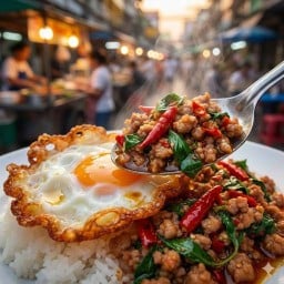 กระเพราลือชา ไข่ข้น สไตล์ชาวออฟฟิศ กระเพราลือชา ไข่ข้น สไตล์ชาวออฟฟิศ