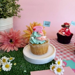 Bubble Kiss Cupcake (Vanilla-creamcheese)