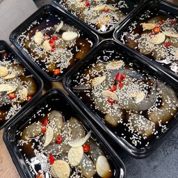 กุ้งดองซีอิ๊วเกาหลี