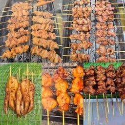 แม่เป้หมูปิ้งโบราณ&ข้าวกระเพรารสเด็ด