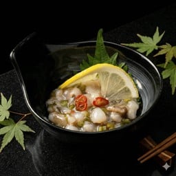 หนวดปลาหมึกยักษ์คลุกวาซาบิดอง