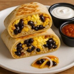 เบอร์ริโต้อาหารเช้า