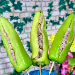 พริกหยวกยัดไส้หมู