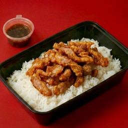 ข้าวแหนมหมูทอด