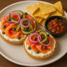 เบเกิลแซลมอนรมควัน