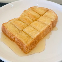 ปังแผ่น เนยแท้ น้ำผึ้ง