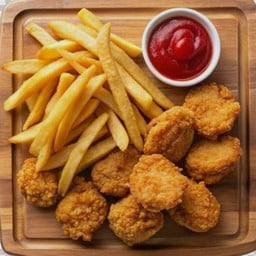 เซตคู่มินิ เฟรนฟรายM+นักเก็ต1ชุด