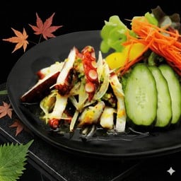 ปลาหมึกยักษ์ยำไทย