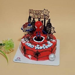 C34 เค้กสไปเดอร์แมน