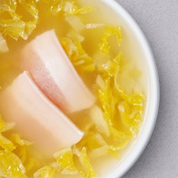 ซุปผักกาดดองสามชั้น (เดี่ยว)