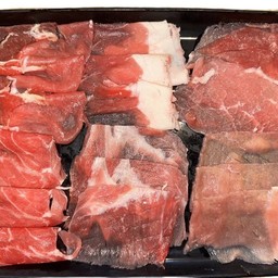 ชุดเนื้อวัวสไลด์รวม 500 g