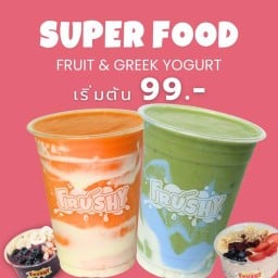 Frushy smoothie น้ำผลไม้สมูทตี้ acai bowl สายไหม 41