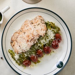 พาสต้า เพสโต้ อกไก่ซูวี