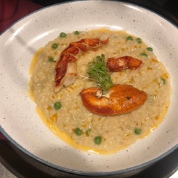Grilled Boston Lobster Risotto