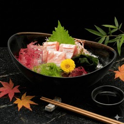 ท้องปลาแซลมอน ซาชิมิ