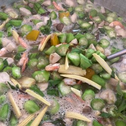 แกงเลียงกุ้งสด