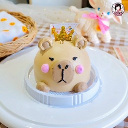 เค้กการ์ตูนคาปิบาร่า