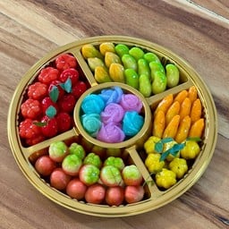 ลูกชุบ ขนมชั้น กล่อง5ช่อง