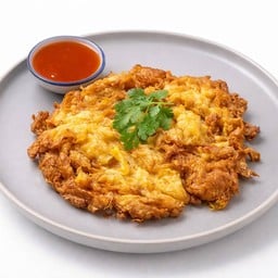 ไข่เจียวฟูกรอบ (กับข้าว)