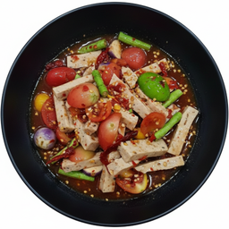 ตำเกาเหลาหมูยอ