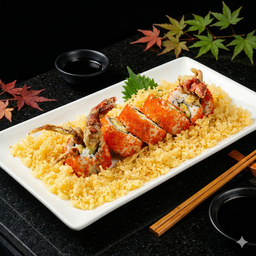 ข้าวห่อสาหร่ายไส้ปูนิ่มทอด